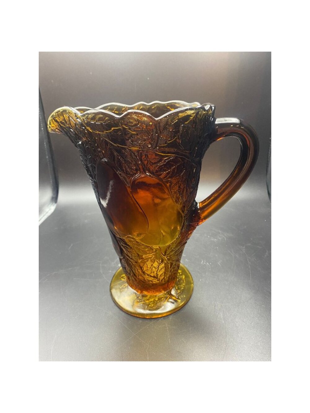 Tiara Amber Sweet Pear Pitcher